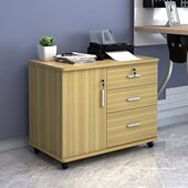 床头柜储物柜简约现代收纳大柜子组装 简易卧室抽屉文件小柜床边柜