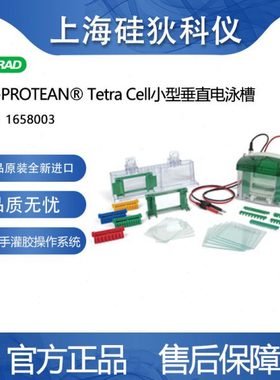 Bio-Rad伯乐小型垂直电泳槽Mini-PROTEAN Tetra Cell 1658001