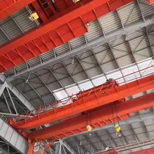 汽车工业食品加工双梁桥式起重机 仓库悬挂式电动双梁行车起重机