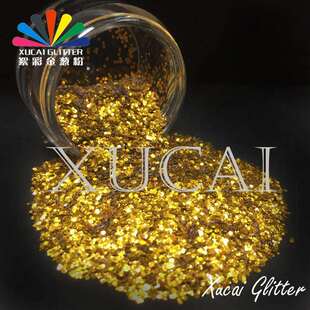 厂家供应絮彩 金粉 注塑级铝质耐高温铝金LY200 塑胶制品 glitter