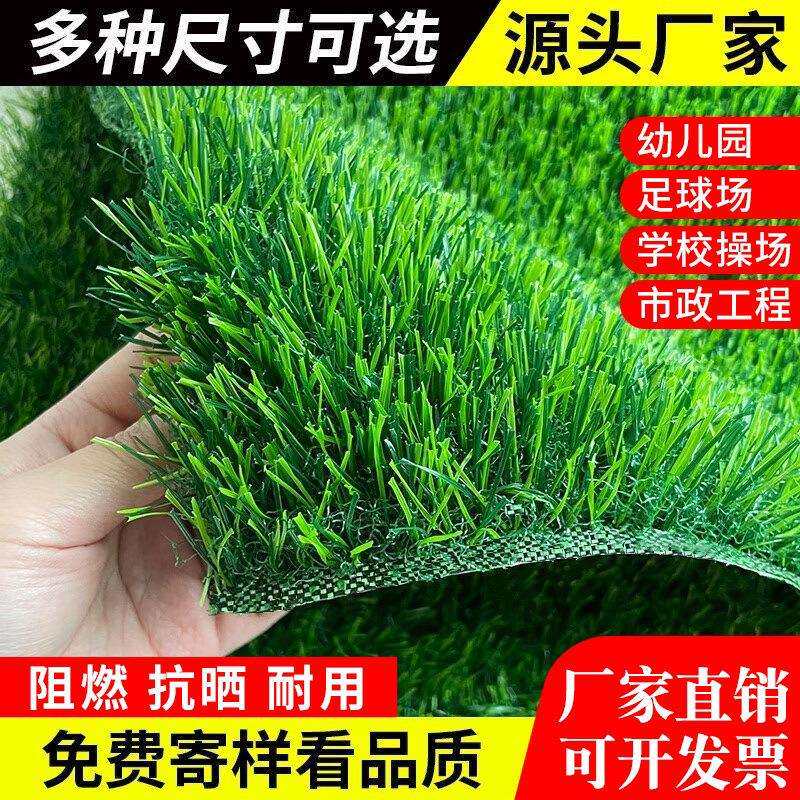 工程围挡地毯幼儿园坪环保塑料皮屋顶仿真坪加密加厚