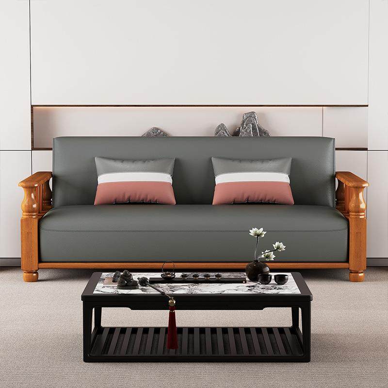 折叠沙发床皮质靠背折叠办公室沙发客厅沙发