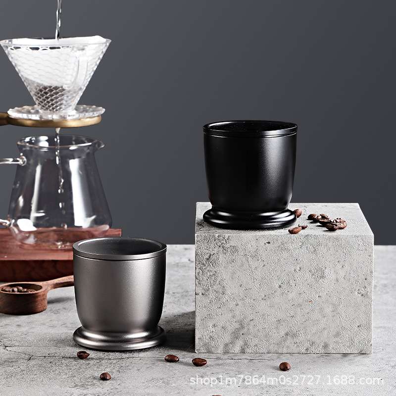 EK43接粉器布粉器51/58mm 磨豆机接粉杯手冲意式填粉器咖啡落粉器