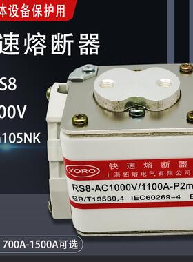 RS8 AC1000V 800A 1000A 1100A 1250A 1400A P2m105NK快速熔断器