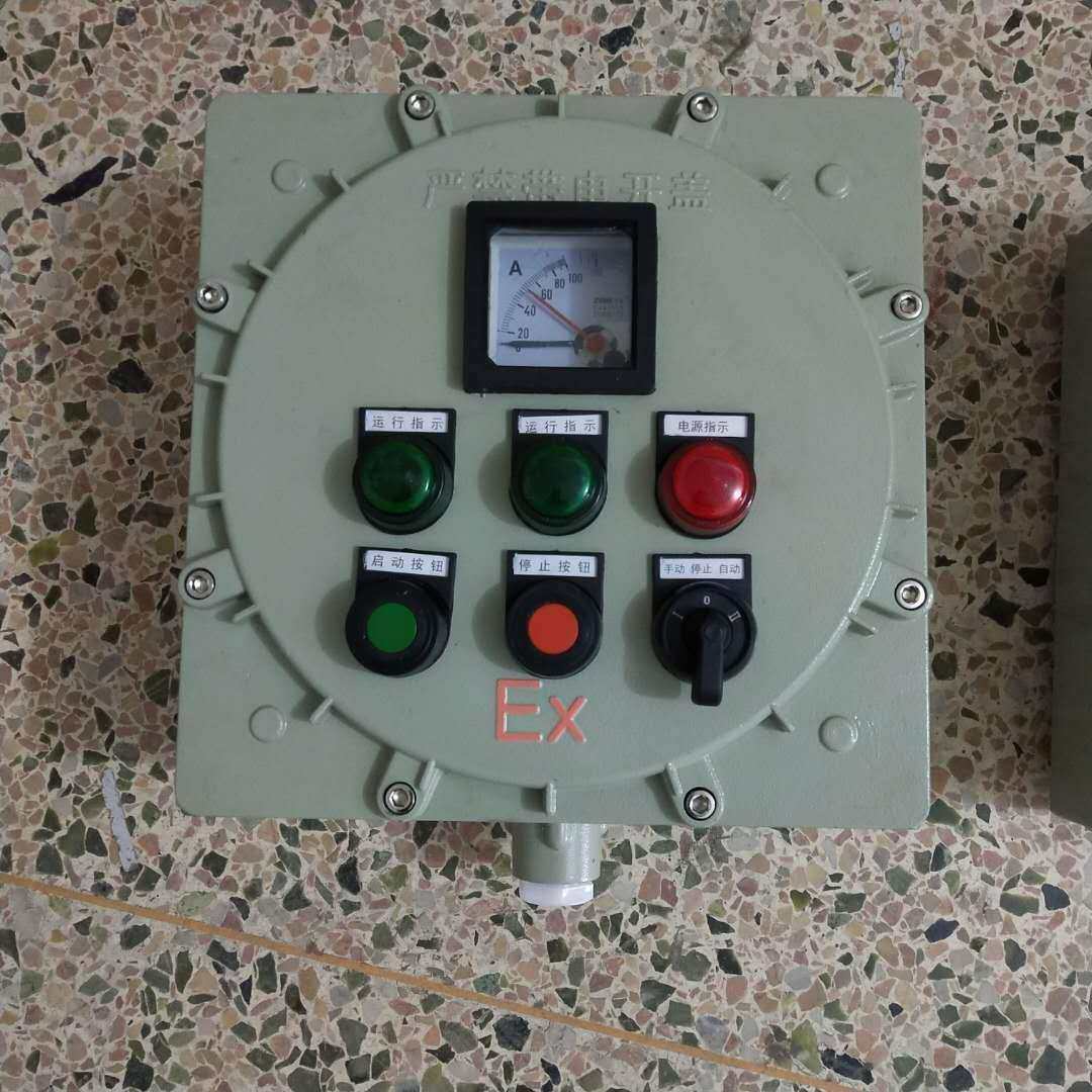 固泰BZC51-A2D3K1B1G 100/5防爆操作柱IIC级铸铝壁挂式仪表操作箱