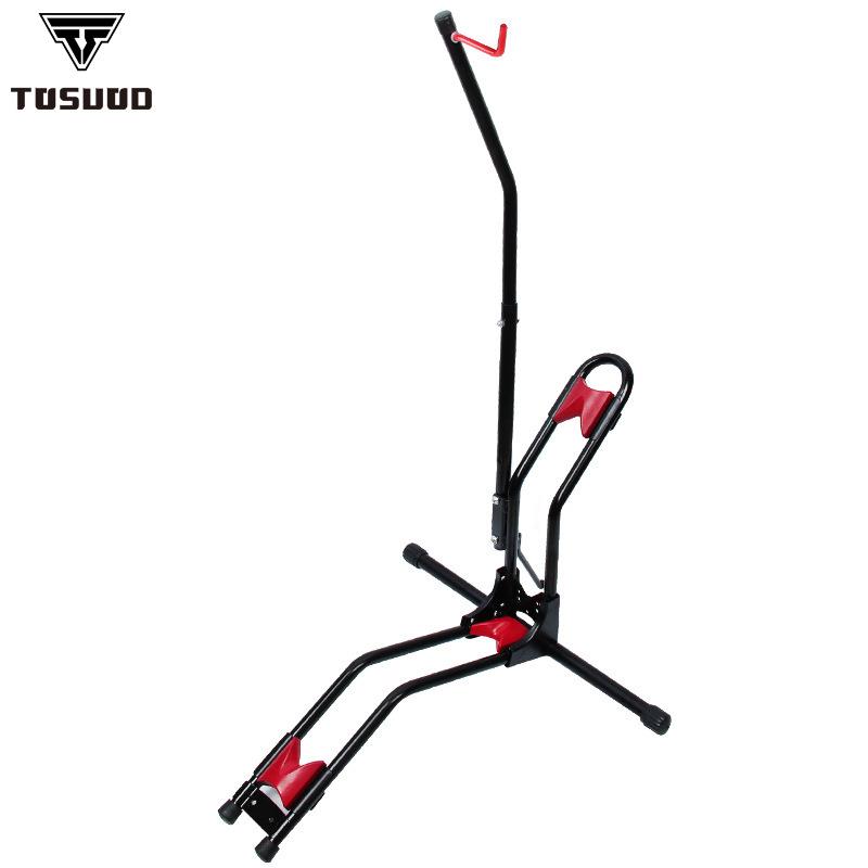 山地骑行自行车停车架L型插入式维修公路车立式展示挂架配件