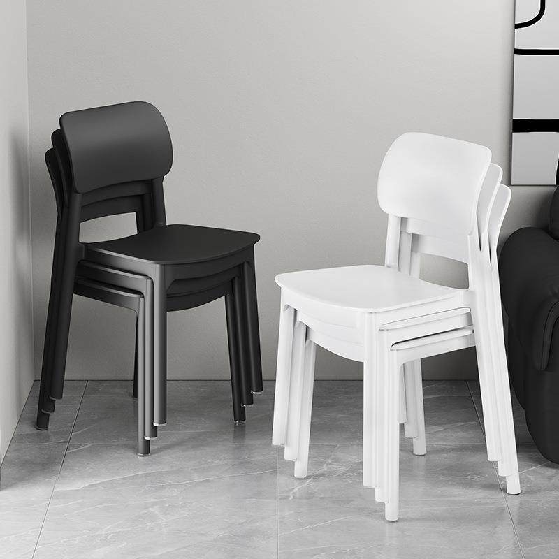 塑料椅子家用加厚餐厅吃饭餐桌椅可叠放现代简约黑色休闲凳子靠背,电子元器件市场,其它元器件,淘宝优惠券,粉丝福利购,淘宝优惠卷