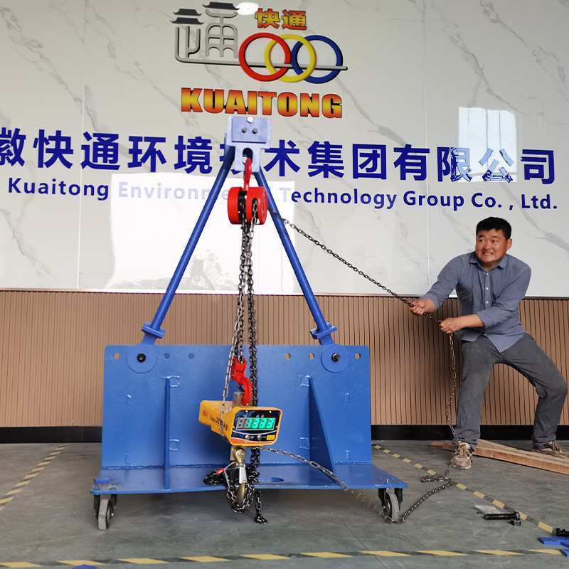 快通冷凝器支架管道通炮机配件端盖吊架工业商用1.5吨承重厂家