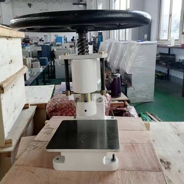 皮革哑铃试样手动冲切机实验室塑料制样设备厂家手动式橡胶冲片机