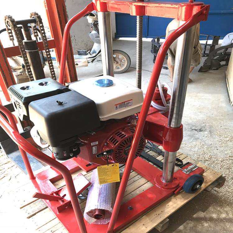 供应内燃钻孔取芯机 汽油钻孔机价格 混凝土路面取芯机图片