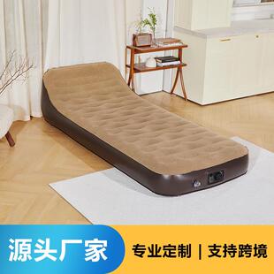 单人充气床垫 靠背充气床垫 植绒加高家用充气床垫 户外充气床垫