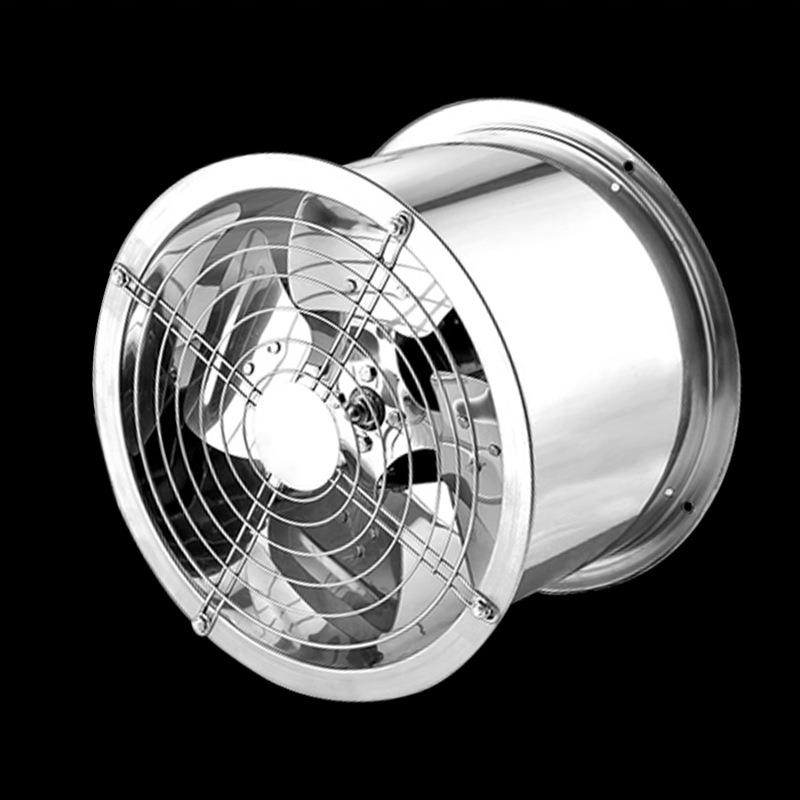不锈钢烘干房耐高温轴流风机220v380v工业管道通厨房商用排风扇