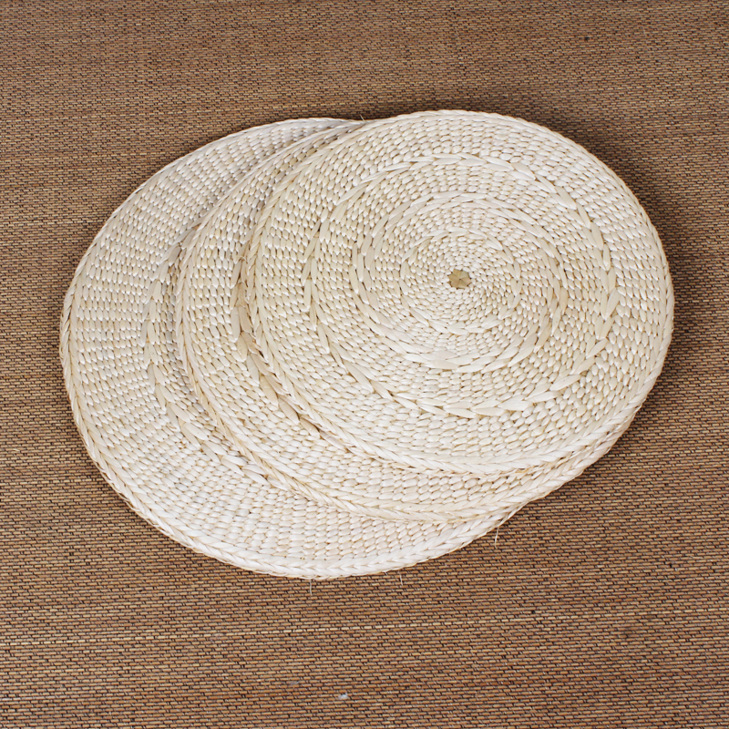 草编蒲团坐垫打坐拜佛垫地上禅修垫蒲垫椅子地板草垫子隔热垫