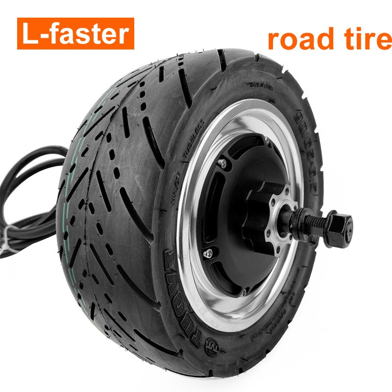 无刷轮毂电机 11 英寸1000W高速扭矩大公路轮胎用山地电动滑板车