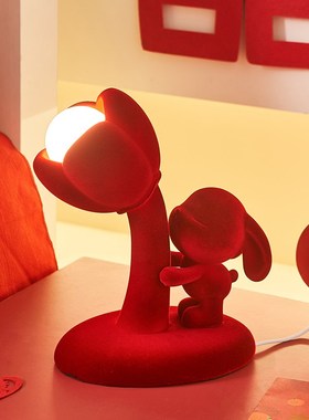 长明灯结婚高级轻奢女方新娘陪嫁闺蜜结婚卧室布置婚房软装饰摆件