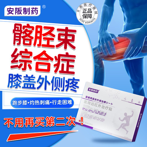 髂胫束综合症大腿膝盖外侧疼痛专用膏药贴关节肌肉下蹲困难肿胀KY