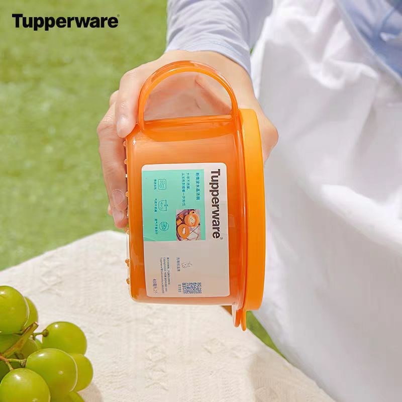 新微波水晶汤碗460ml上班族便当饭盒,便携密封保鲜餐盒