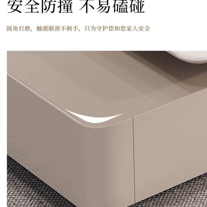 Yu2023岩板茶几客厅家用小户型现代简约极简茶几电视柜组