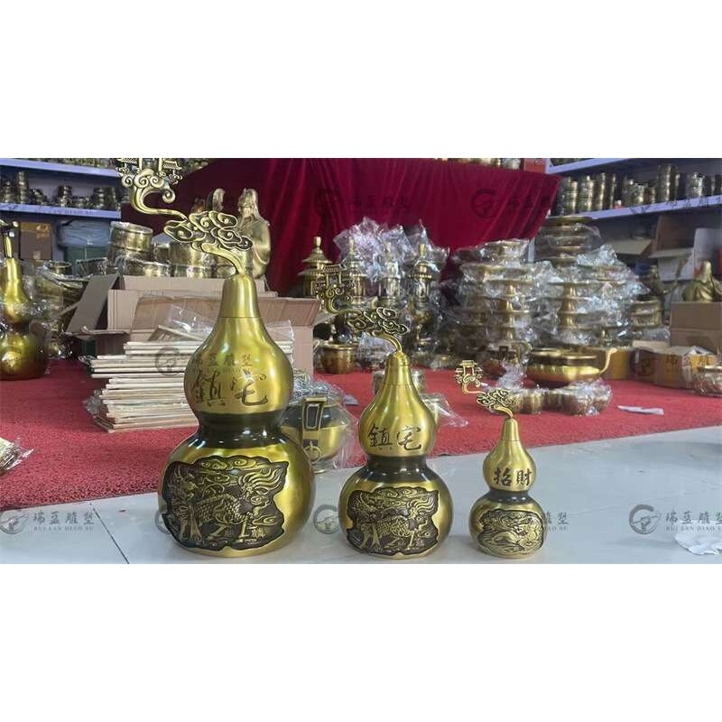 纯铜工艺品发大笔财摆件 笔必定发财如意家居办公玄关电视柜摆设