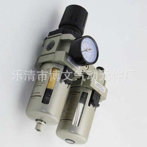 厂家供应DN20二联件气源处理器AC4010-06 过滤器PT3/4螺纹