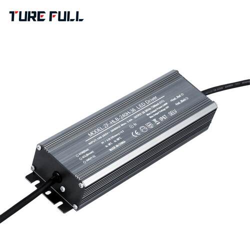 厂家供应 240W 25-36VLED 恒流防水电源