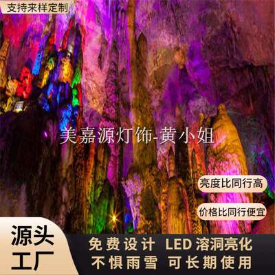 LED大功率6W9w12W18W24W36W投光灯圆形户外亮化射 溶洞投光灯