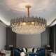 轻奢吊灯后现代水晶客厅灯简约大气时尚 灯具 餐厅卧室灯2023年新款