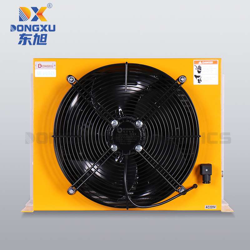 铝合金油压系统风冷却器AH1490液压油散热器液压工程车热交换器