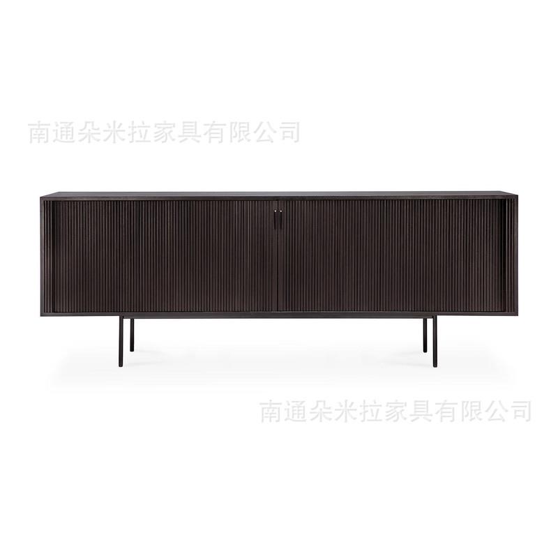 RH高端简约电视柜精美展示柜设计师设计高端展示柜电视柜可储物