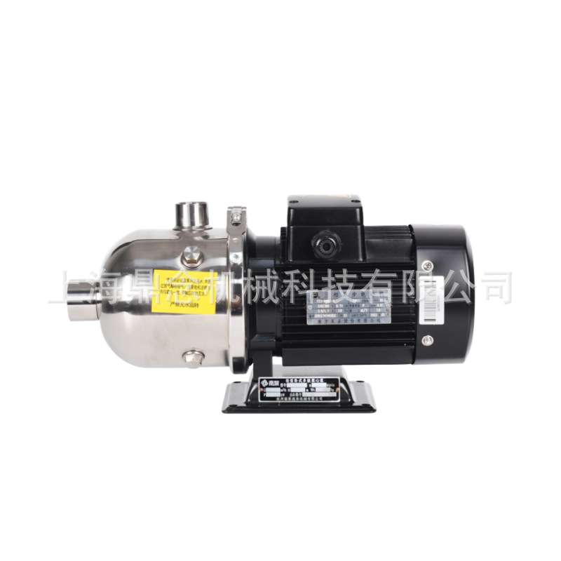 3KW不锈钢多级离心增压泵CHLK/CHL12-50家用地暖卧式循环泵380V