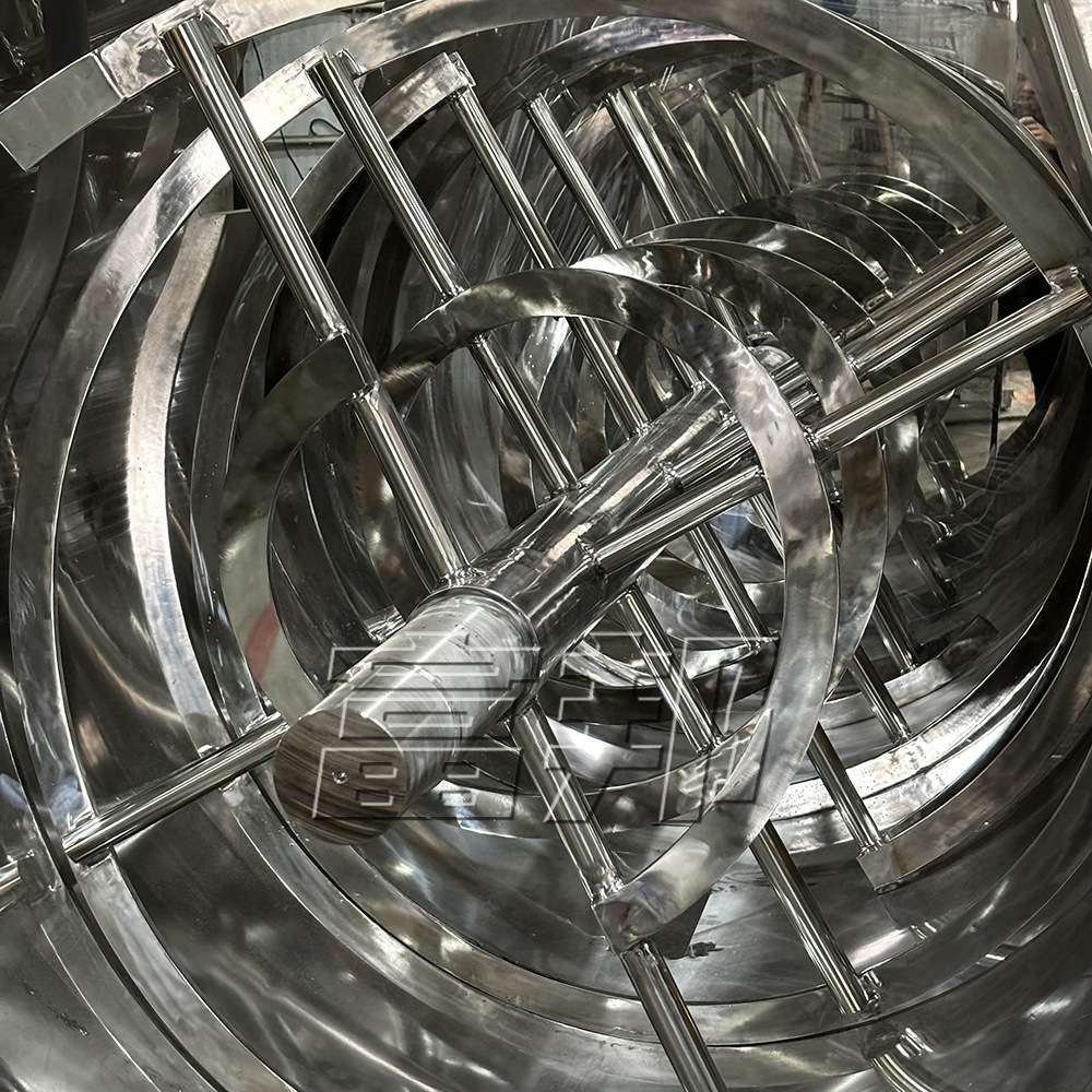 厂家供应食品行业奥尔良腌料粉体卧式搅拌机烧烤撒料味椒盐混合机