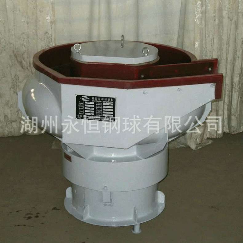 PU胶400L自动振动研磨机抛光机螺旋圆弧形震动溜光五金去毛刺机