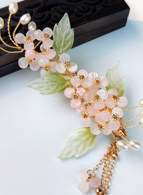 汉服饰品发夹超仙少女流苏古风头饰古装配饰仙气百搭小清新饰品
