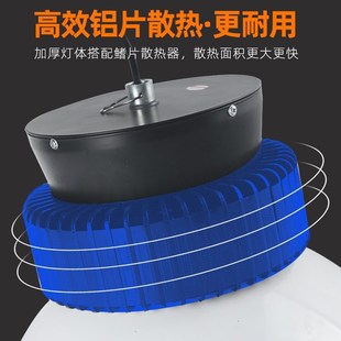 led工矿灯工厂车间仓库照明灯工业厂房工程吊灯150w200超亮天棚灯