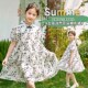2024夏装 碎花裙子母女装 新款 初中生童装 女童连衣裙夏季 亲子装