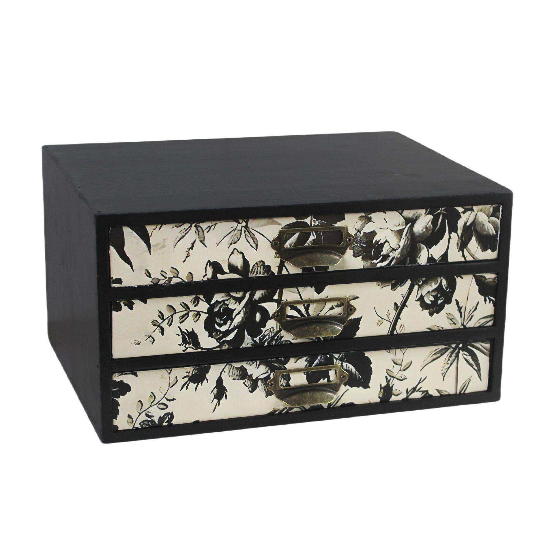 木制复古印花收纳柜饰品杂物分隔收纳抽屉桌面置物柜家用储物盒,鲜花速递/花卉仿真/绿植园艺,割草机/草坪机,淘宝优惠券,粉丝福利购,淘宝优惠卷