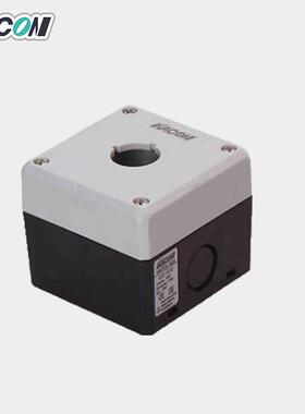 现货KACON/凯昆KEX-101C塑料控制盒22mm孔防水防尘开关盒灰色