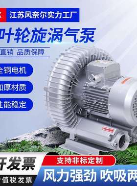 高压鼓风机RB-61D-2工业离心风机吹吸两用单叶轮旋涡气泵