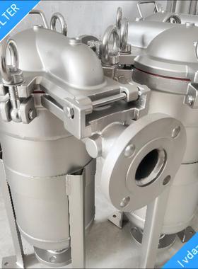 BF-0102单袋式过滤器 2号袋180x810mm顶入式单袋过滤机 铸造龟背