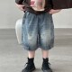 牛仔裤 男孩潮中裤 短裤 男童夏季 2025夏新款 五分裤 百搭童装 洋气
