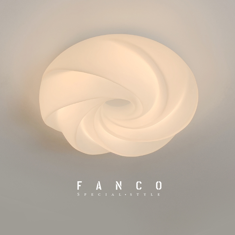 梵可灯饰曲奇卧室吸顶灯现代简约温馨浪漫客厅餐厅奶油风法式吊灯