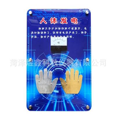 壁挂科普展品 人体发电 多像镜 科学走廊 儿童墙面科普装饰板