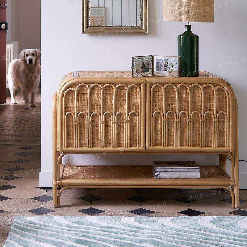 天然印尼藤藤餐边柜收纳柜子韩式斗柜民宿酒店家具小柜子,电子元器件市场,其它元器件,淘宝优惠券,粉丝福利购,淘宝优惠卷