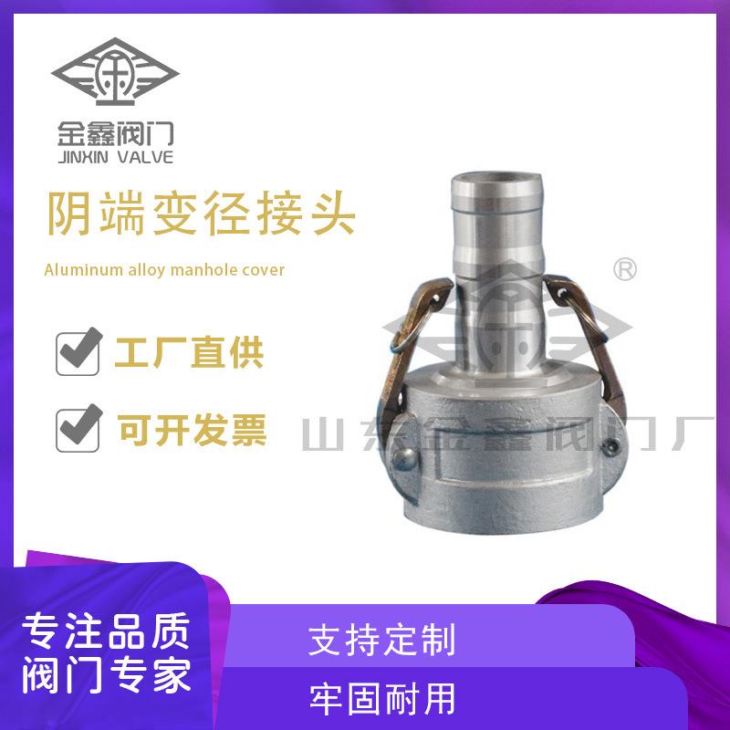 铝合金阴端变阳端快速接头阴变阳母变公阴阳变径转换管接C型变E型