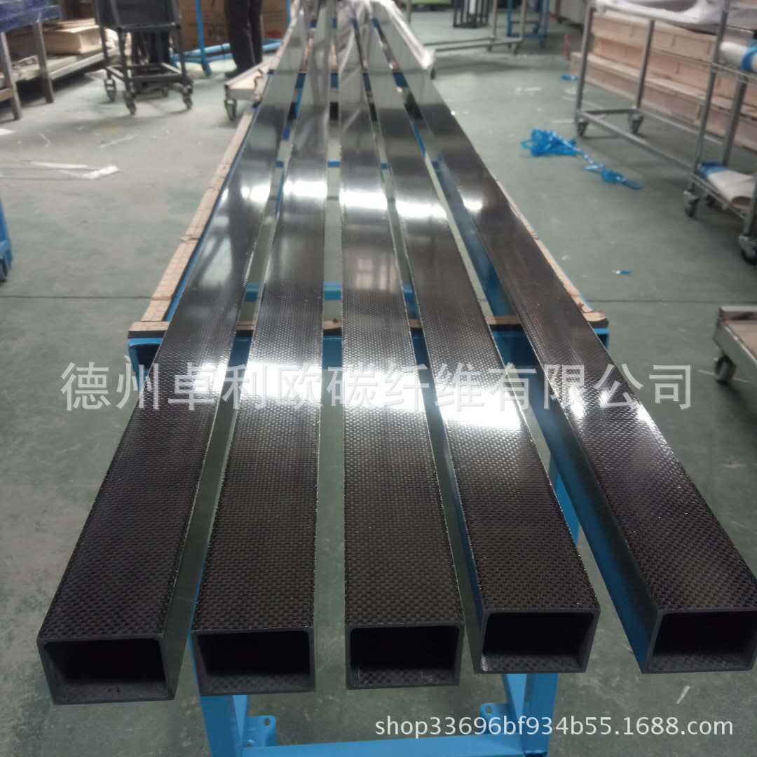 碳纤维超长碳管精密机械杆碳纤机床配件车辆专用碳纤维方管