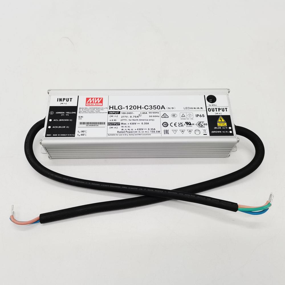 HLG-120H-C350/C500/C700/C1050/C1400A/B/AB明纬恒流LED开关电源