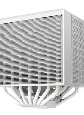 九州风神阿萨辛4S 白色CPU散热器14cm风扇7热管台式机电脑1700AM5