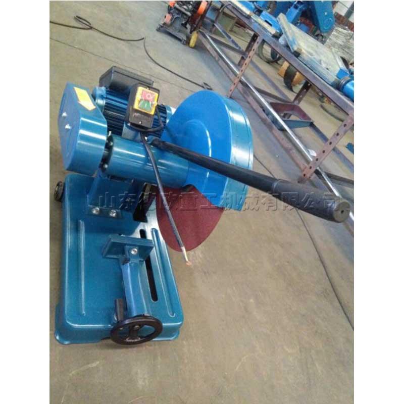 立式砂轮切割机 工业钢管圆钢角钢型材削切设备 合金窗框切角机