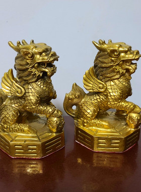 貔貅纯铜招财摆件纳财纳福摆饰家居T饰品装饰品工艺