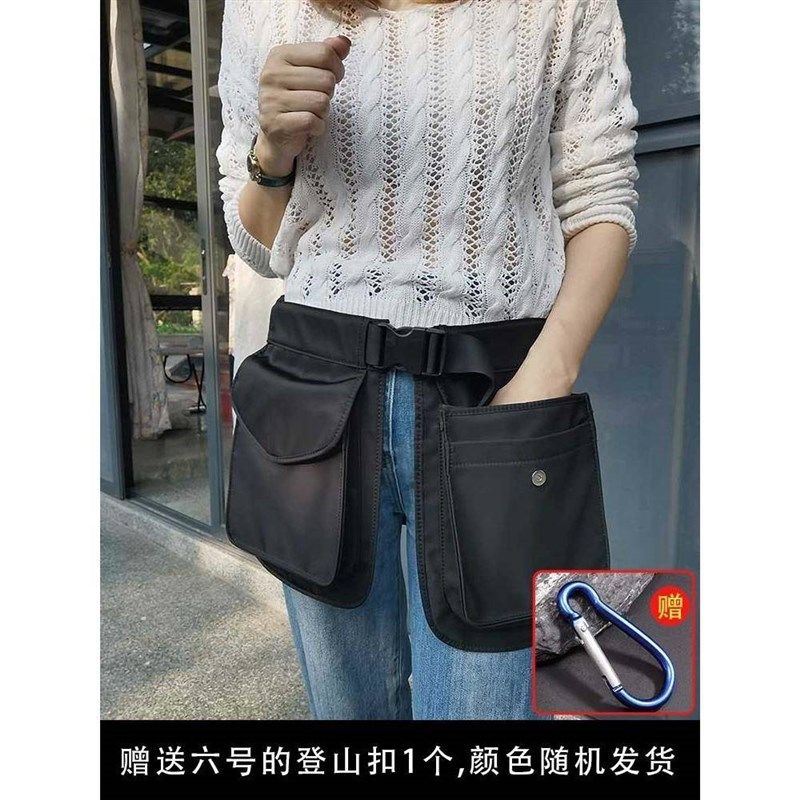 防水腰包多功能大口袋运动轻便腰封户外徒步围裙带拉链尼龙手机包,箱包皮具/热销女包/男包,时尚帆布包,淘宝优惠券,粉丝福利购,淘宝优惠卷